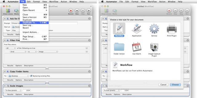 automator for mac os x pdf