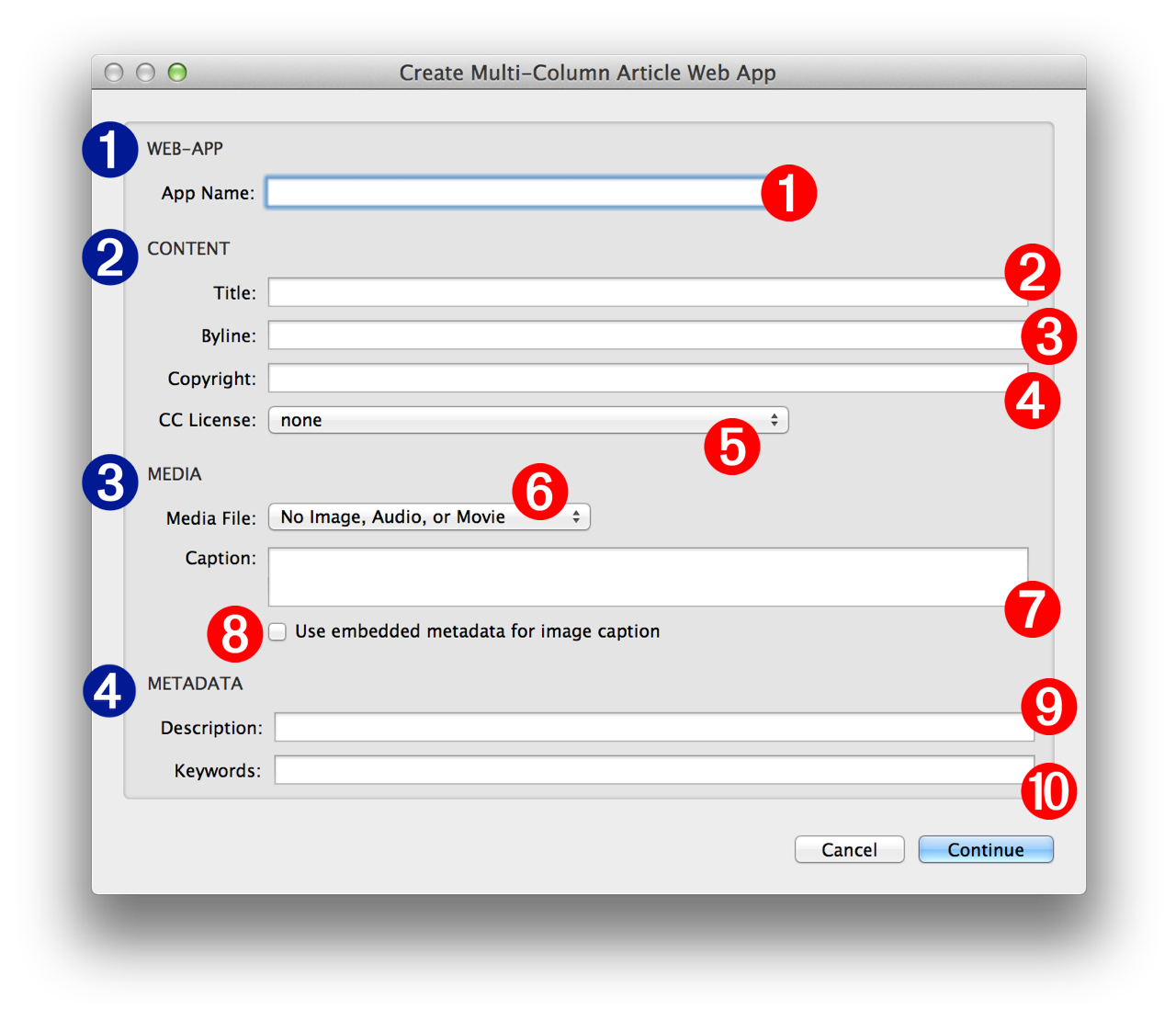 multi-column-action-interface